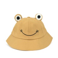 Letni kapelusz rybacki bawełna żaba 53-58 cm -C89