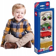 Poľnohospodárske vozidlá Traktor pre Chlapca SET FARMA pre Dieťa Mega