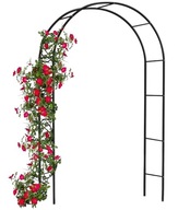 Pergola Ogrodowa Łuk Kwiatowy Metalowy 240cm