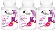 Aliness Vitamín K2 MonoFORTE MK-7 s Natto Zrážanie krvi Osteoporóza