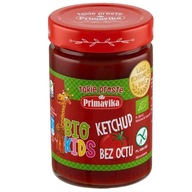 KETCHUP BEZ OCTU DLA DZIECI BEZGLUTENOWY BIO 315 g - PRIMAVIKA (PRIMAECO) (