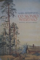 CO SŁONKO WIDZIAŁO WYBÓR WIERSZY 1954 MARIA KONOPNICKA, BOGDAN ZIELENIEC