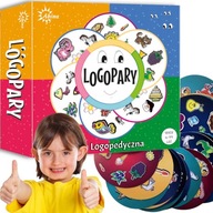 LOGOPARY. GRA LOGOPEDYCZNA MEMORY MEMO Abino Logopedia Ciszki Szumki Syczki