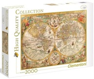 Puzzle Clementoni 2000 elementów Puzzle High Quality Ancient Map