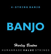 Struny na banjo Harley Benton Sada 4 strún