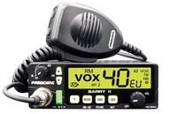 President Barry II CB Radio zmiana koloru USB VOX