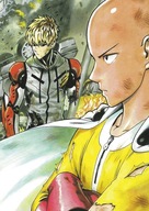 Plakat A3 One Punch Man Anime Saitama Genos
