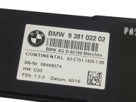 module control unit seat BMW 7 G11 G12 9381022
