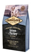 Carnilove Salmon & Turkey for Puppies 4kg (Łosoś)