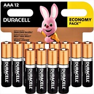ORYGINALNE BATERIE ALKALICZNE DURACELL LR3 AAA x12