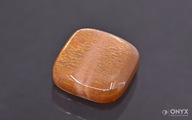 Slnečný kameň nízky kabošon nepravidelný 16,5x