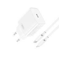 ŁADOWARKA XO 5V 20W + kabel LIGHTNING do Apple iPhone 5 / 6 / 7 / 8 / 9 / X