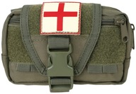 Apteczka wojskowa na pas taktyczny | System Molle | + Czerwony krzyż medyka