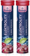 Prote Elektrolyty Cherry 2x20 šumivých tabliet Electrolytes