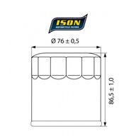 ISON 551 Olejový filter