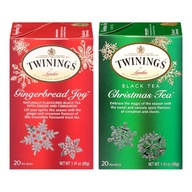 Zestaw herbat na prezent Twinings świąteczna czarna korzenna 2x 20 saszetek
