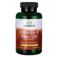 Omega-3 Witamina D3 60 kaps. SWANSON