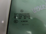 window TROJKAT right rear part MERCEDES CLS W218 2010