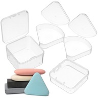 4 Pcs Makeup Puff Storage Organizer Accessories Small Sponge Holder Cases