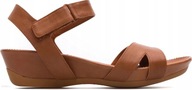 Buty damskie sandały Camper Micro Brown brązowe rozmiar 38 skórzane