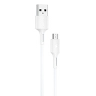 WK DESIGN YOUPIN KABEL PRZEWÓD USB - MICRO USB 3A 1M BIAŁY (WDC-136M)