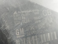 Opel Zafira B light left front front 24451052LH