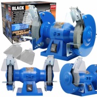 ASZTALI KŐCSISZOLÓ 2X KŐ 150mm ASZTALI SZABAD INDÍTÁS BLACK