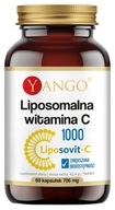 Yango Lipozomálny vitamín C 400mg imunita 1000 60 kapsúl