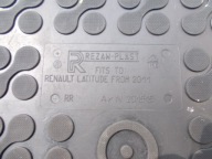 RENAULT LATITUDE 3.0 DCI 12R mats rubber KOMPLET