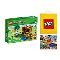 LEGO MINECRAFT č. 21241 - Včelí ul +Taška +Katalóg LEGO 2024