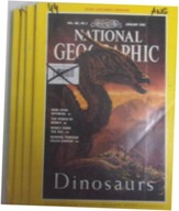 National Geographic nr 1-4,6/1993 -po angielsku