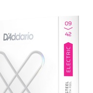 Struny pre elektrickú gitaru D'addario XSE0942