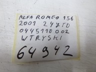 injector nozzles Alfa Romeo 156 2.4JTD