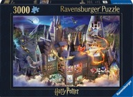 Harry Potter: Roxfort 3000 db-os puzzle Ravensburger