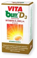 VITA buer D3 2000j.m. vitamín D 120 kapsúl