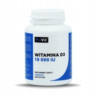 POLVIT Vitamín D3 10000IU 200 tabliet z lanolínu