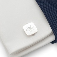 Ezüst mandzsettagombok monogrammal | ZaNa