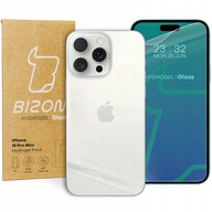 Folia hydrożelowa na tył i przód Bizon do iPhone 15 Pro Max, 2 sztuki