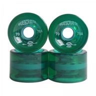 2x 4 sztuki/paczka Wymiana koła PU do longboardu 70 mm