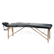 Stół rehabilitacyjny Łóżko do masażu 523 Czarne