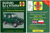 Suzuki SJ410 SJ413 Samurai Vitara Santana (1982-97) instrukcja +GRATIS 24h