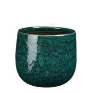 PAOLA ceramiczna osłonka ⌀ 18 cm - turkusowa