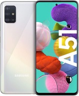 Smartfón Samsung Galaxy A51 4 GB / 128 GB 4G (LTE) biely