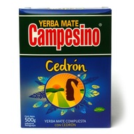 Yerba Mate Campesino Cedron 500g 0,5kg Werbena Cytrynowa MOC PARAGWAJU