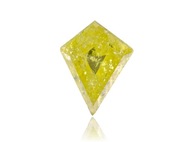 OD RĘKI! Naturalny Diament 0.17ct Żółty Latawiec I3