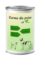 Vlhké krmivo pre psa hovädzie konzervy 400g DTPSOFT