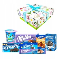 Zestaw Prezentowy Oreo Słodycze Kosz Słodyczy Box na Prezent dla Dziecka