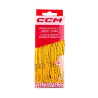 CCM Proline Sznurówki szerokie żółte 244cm