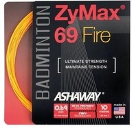 Naciąg do badmintona ZyMax 69 Fire - set ASHAWAY Pomarańczowy