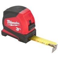 Milwaukee-taśma miernicza Pro Compact o długości 3 m i szerokości 16 mm